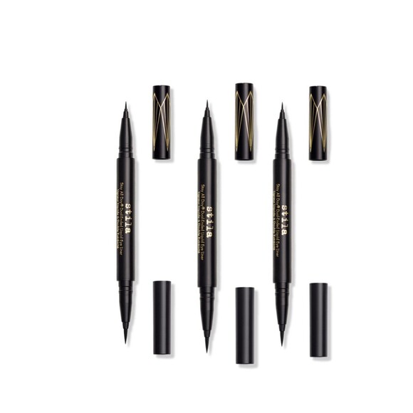 Stila Stay All Day Matte Waterproof Liquid Eyeliner Dual Ended 3 Pack Bundle - Picture 1 of 8